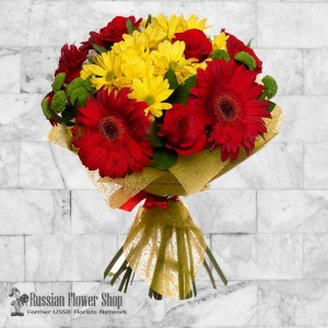 Russia Flower Bouquet #22