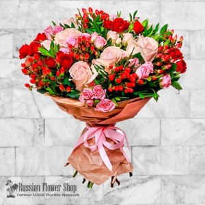 Ramo de flores de Rusia #34
