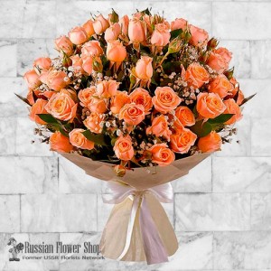 Russland-Rosen-Blumenstrauß #38