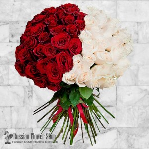 Russland-Rosen-Blumenstrauß #41