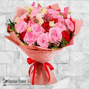 Russland-Rosen-Blumenstrauß #50